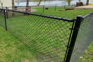 Saint Francis Chain Link Fence chainlink segment block 300x200